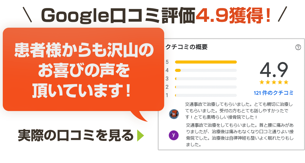 Google口コミ評価