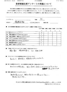 瑞穂市本多　50代　腰痛・肩こり